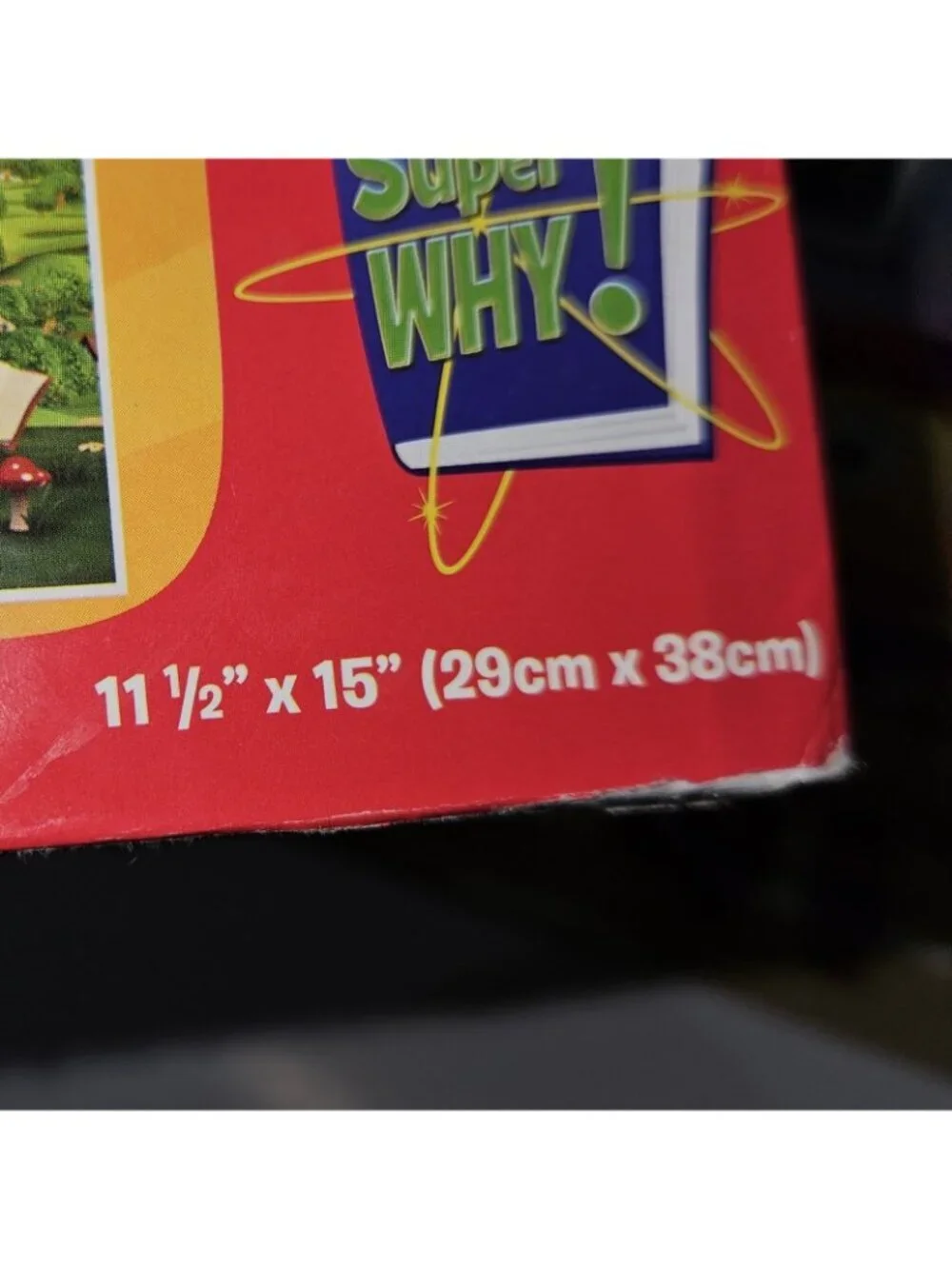 VTG Super Why! Jigsaw Puzzle 24 Pieces PBS Kids Whyatt Princess Pea Red Pig READ